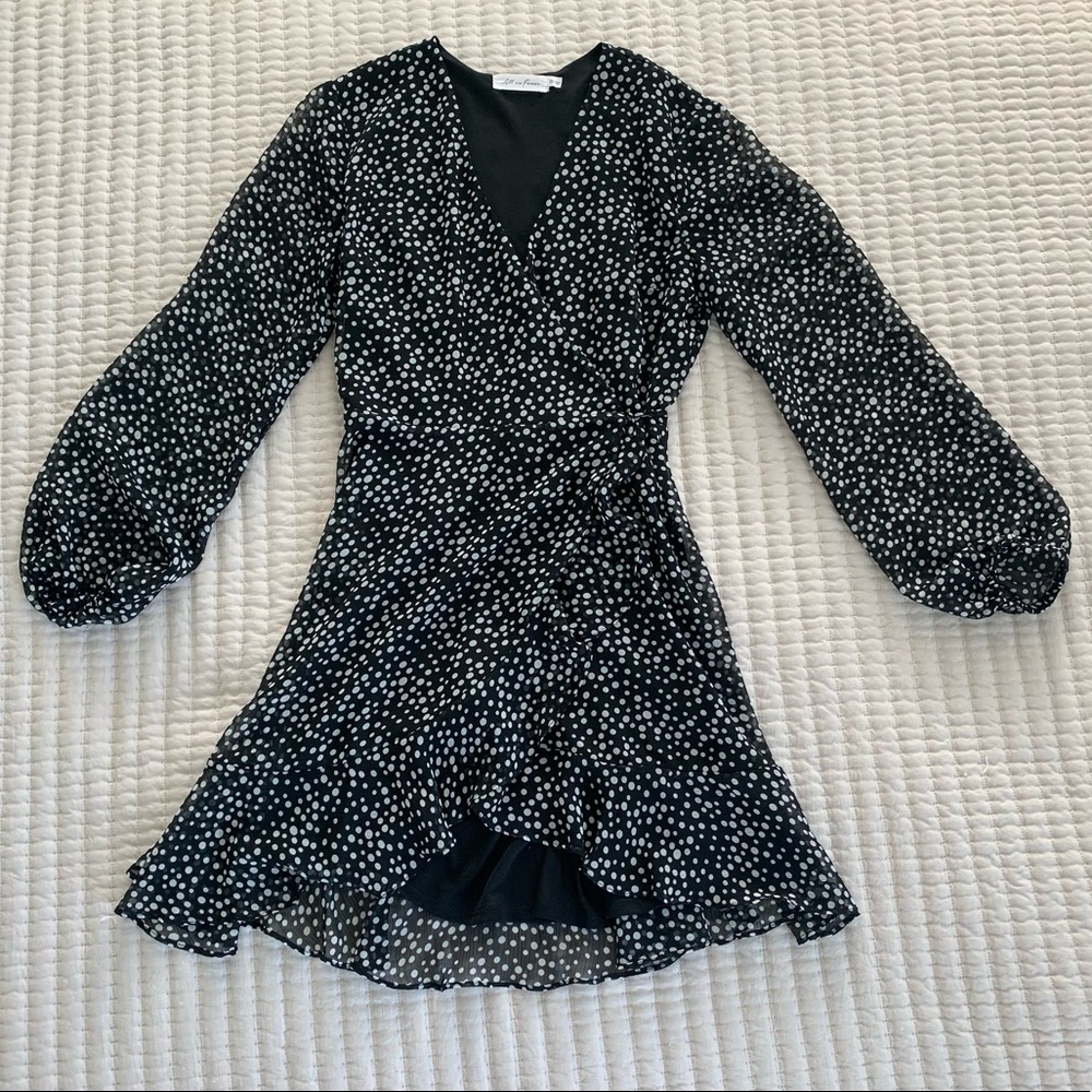 All in Favor wrap dress